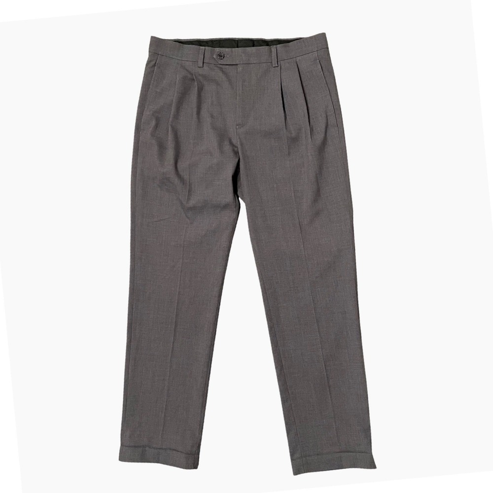 Lauren Ralph Lauren Dress‎ Pants Men's 33x30 Dark Gray Pleated